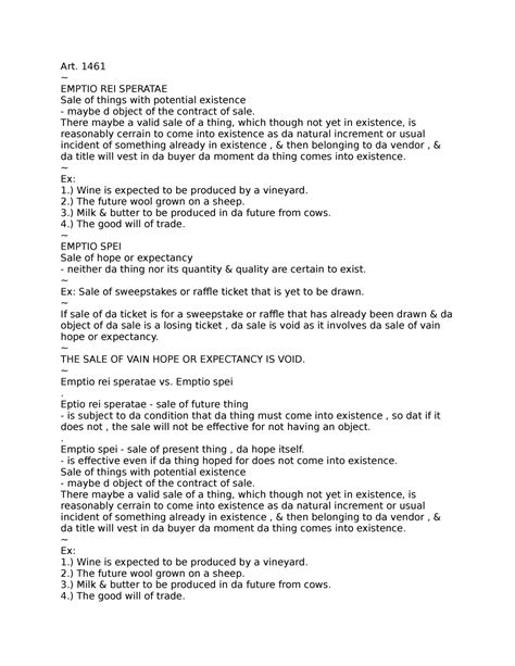 EMPTIO REI SPERATAE Definition & Legal Meaning .